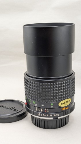 Objectif minolta tele - objectif,