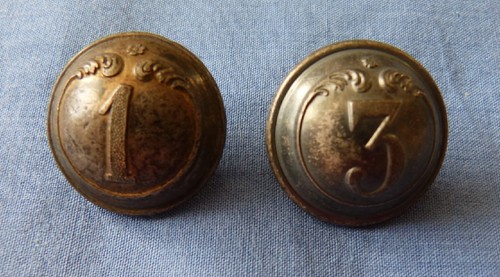 Lot boutons d officiers - de,