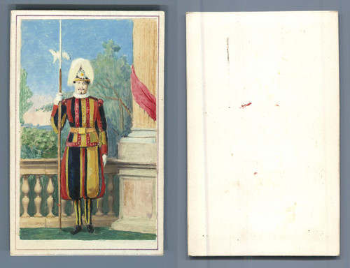 Zouave pontifical 1865 - pontifical,, ca.