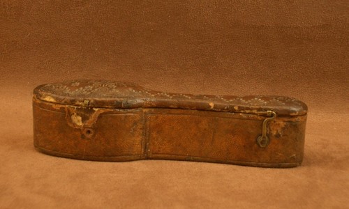 Ancien écrin cuir pour - en,