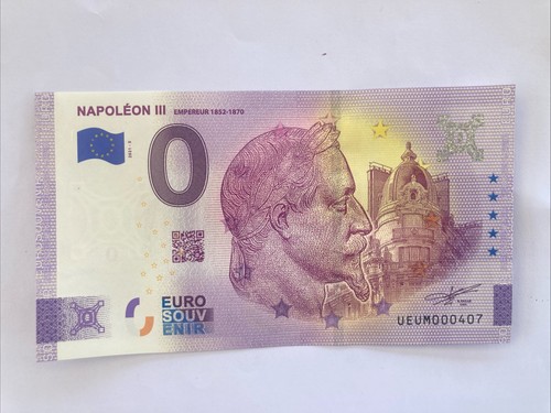 Billet touristique zéro - billet, euro