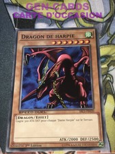 CARTE Yu Gi Oh DRAGON DE HARPIE SBLS-FR020 1ère édition SPEED DUEL