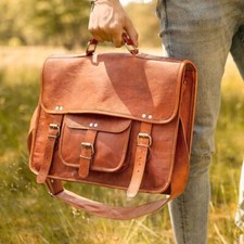 Sac en cuir messager