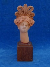 SUPERBE ! TETE MINIATURE EN