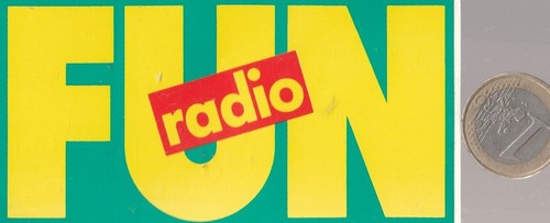 Autocollant radio fun - autocollant., radio-