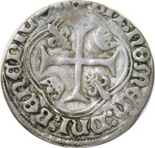 P2100 Rare Blanc à la couronne François I er Argent ->Faire offre