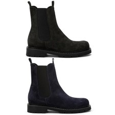 Bottes Chelsea Femme En Daim