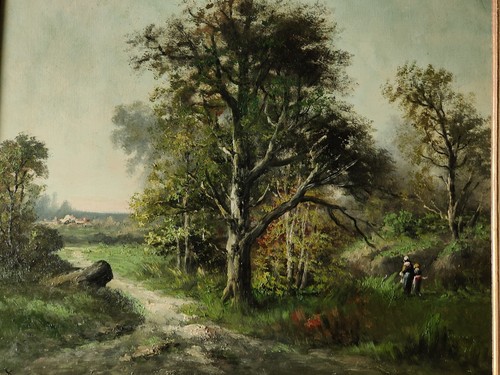 Tableau sous bois - , drujeon