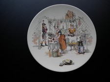 Assiette Enfants Richard "Clairette blanchisseuse"  SARREGUEMINES