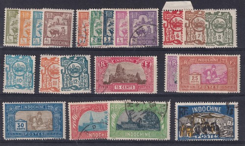 Timbres colonies francaises - timbres,
