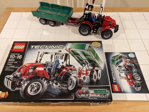 Lego technic 8063 tractor - lego, with