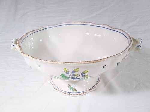 Grand saladier ancien boch - ancien,