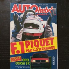 AUTO HEBDO 391 PIQUET champion