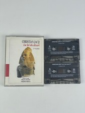 Cassette Audio Livre Christian Jacq - La Loi du Désert 2ème Partie 7/8