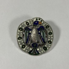 PIEL FRÈRES - Broche Émail