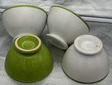 LOT DE 4 BOLS FAIENCE DE