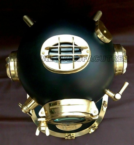 Ancien casque plongée - ancien,