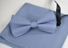 MENS Light Blue Dusty Blue BOW