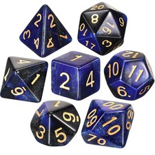 7 Pièces Dés de DND Set de