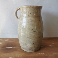 Ancien Pichet En Grès Pot a