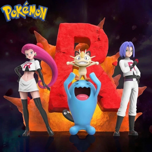 Figurines team rocket pokémon - figurines,