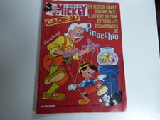 BD - LE JOURNAL DE MICKEY N°1604 avec poster géant affiche du film PINOCCHIO
