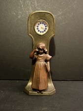 Horloge vers 1910 - Bronze et