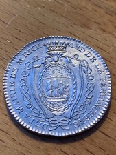 Jeton argent Louis XV Nantes Bretagne Pierre Richard de la Pervenchère 1787-1788