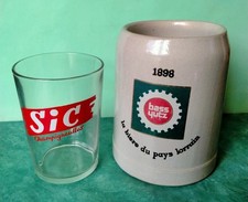 Chope Verre biére Champigneulles Basse Yutz