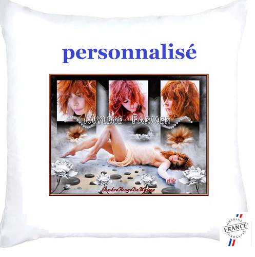Housse coussin mylène - housse,