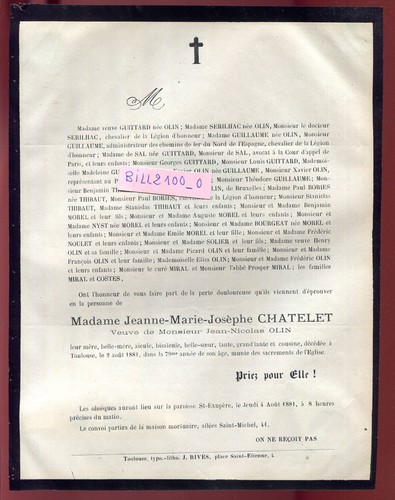 Faire part décès me - décès,