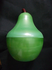 Superbe pomme poire glaçons 1970 vert candy disco seventies 25 cm pop vintage !