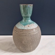 Vase En Terre Cuite Émaillée