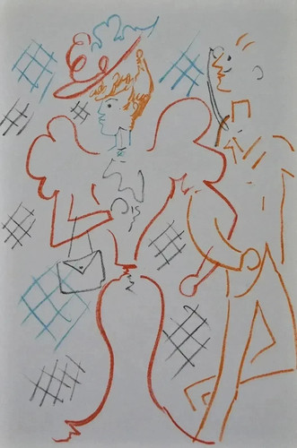 Jean cocteau elégante à - jean, :