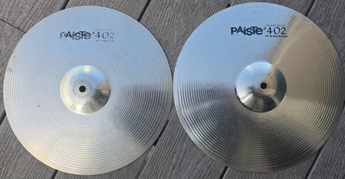 Paiste 402 hats - paiste,