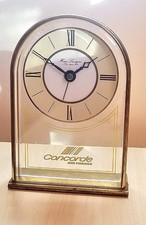 HORLOGE CONCORDE AIR FRANCE ANNEES 1980 LAITON NE FONCTIONNE PLUS.