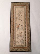 Broderie chinoise ancienne sur
