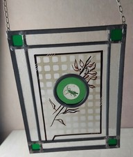 Ancien cadre / vitrail, à