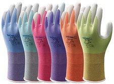 Gants De Jardinage Unisexes Légers Et Résistants Showa 370 FLOREO En Nitrile