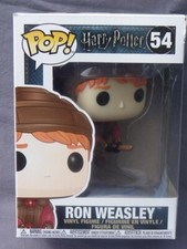 RON WEASLEY Harry Potter balai Pop funko n° 54 figurine Voir Photo BOITE ABIMEE 