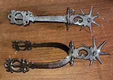 rare belle paire d'éperons cavalier type cowboys western