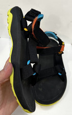 Teva Hurricane XLT2 Sandales De Sport Classiques Noires Orange Bleues US 4 UK 3