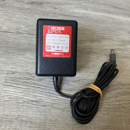 Boss psa 220 power supply - boss, ac