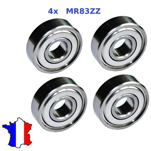 Roulement billes 3x8x3 83 - roulement, mr