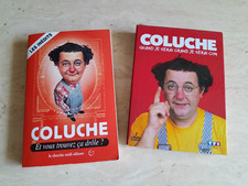 COLUCHE Quand je serai grand je serai con , 2 DVD 2002+ un livre