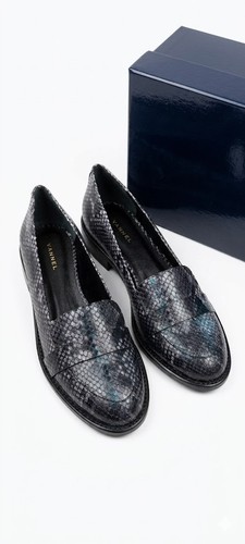 Mocassins imprimés peau - imprimés, en