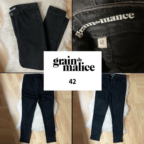 Jean noir grain malice 42 - noir,