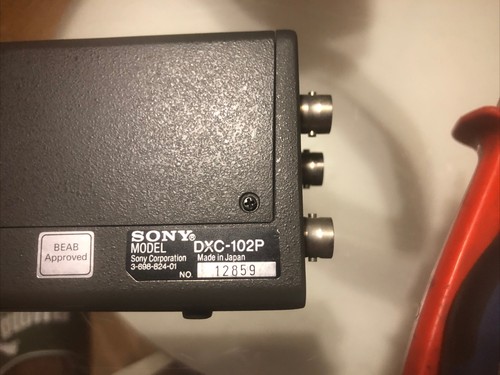 Sony dxc 102p - dxc-102p, color