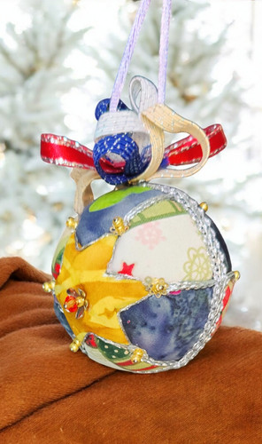 Boule noël fait main - fait,