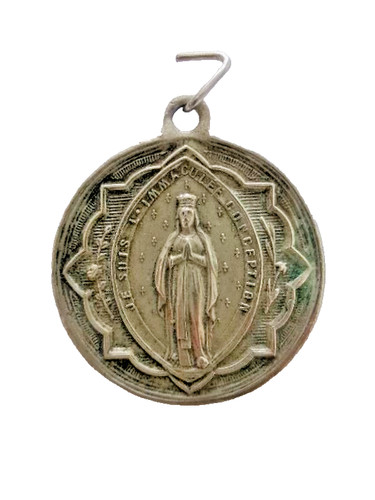 Médaille religieuse je suis - religieuse, "